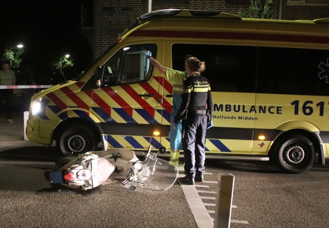 Ongeval scooter Katwijk